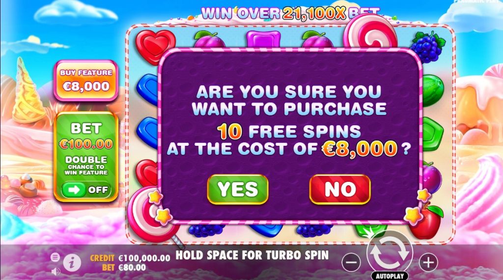 play sweet bonanza slot free